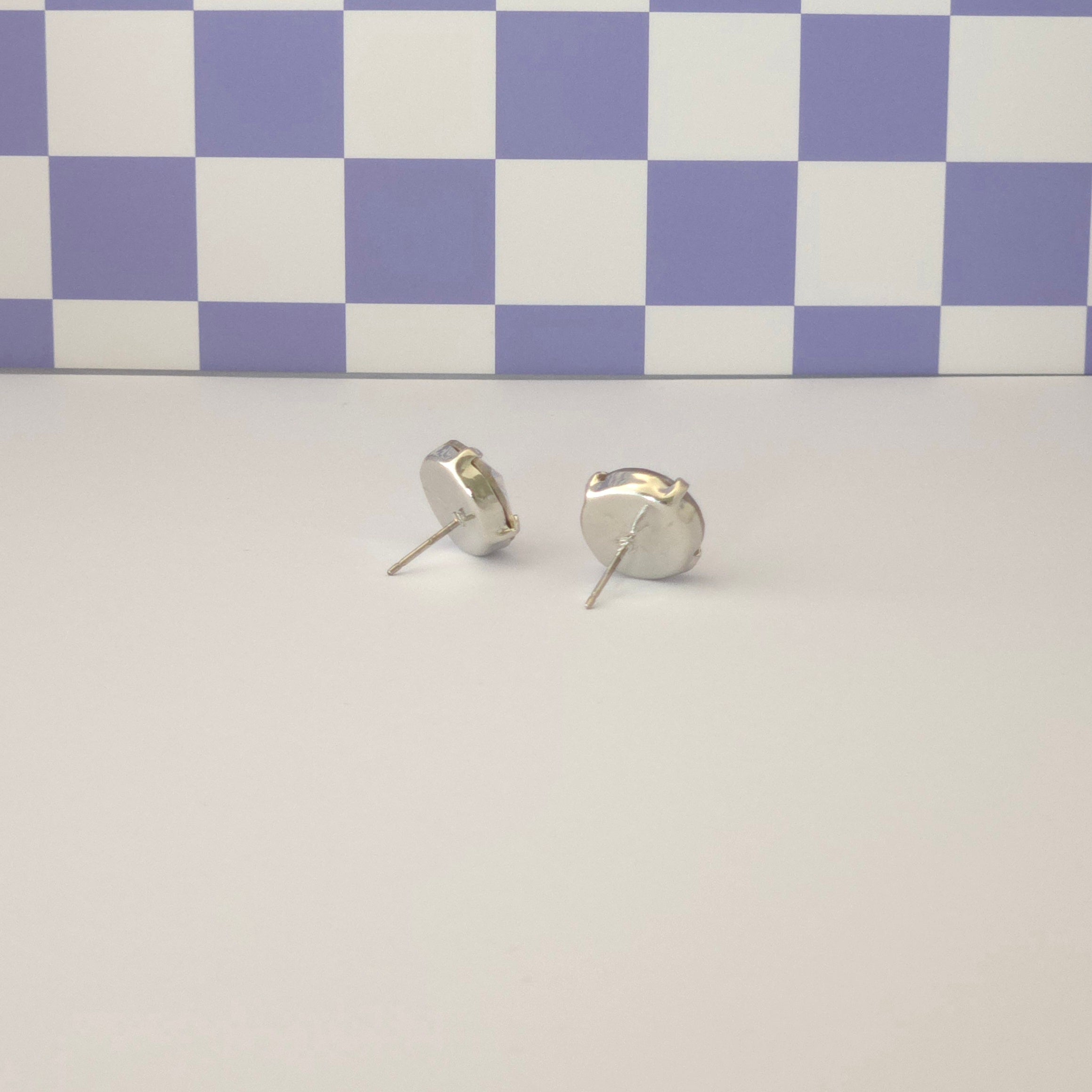 12mm Rivoli Crystal Studs