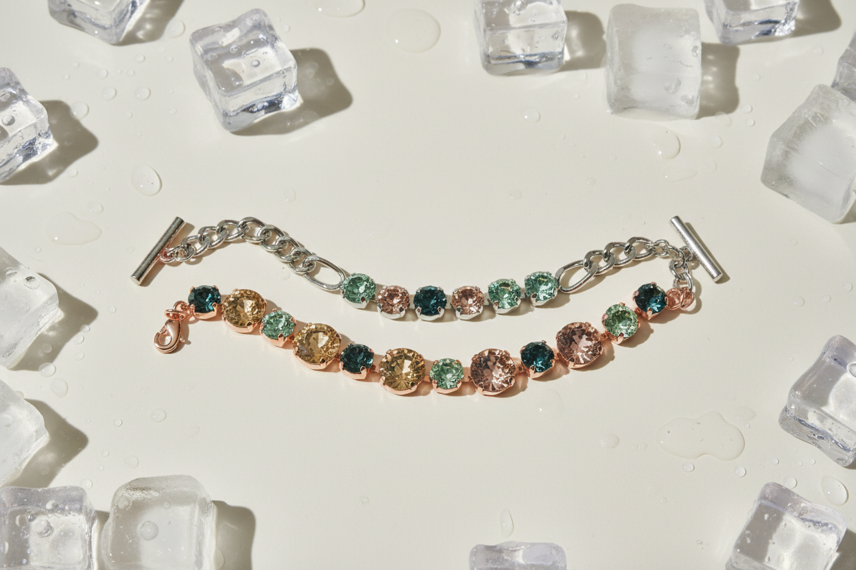 Bracelets with Ice Editorial